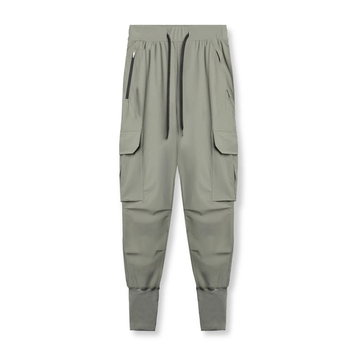 Men's Loose Thin Ice Silk Ankle-tied Trousers