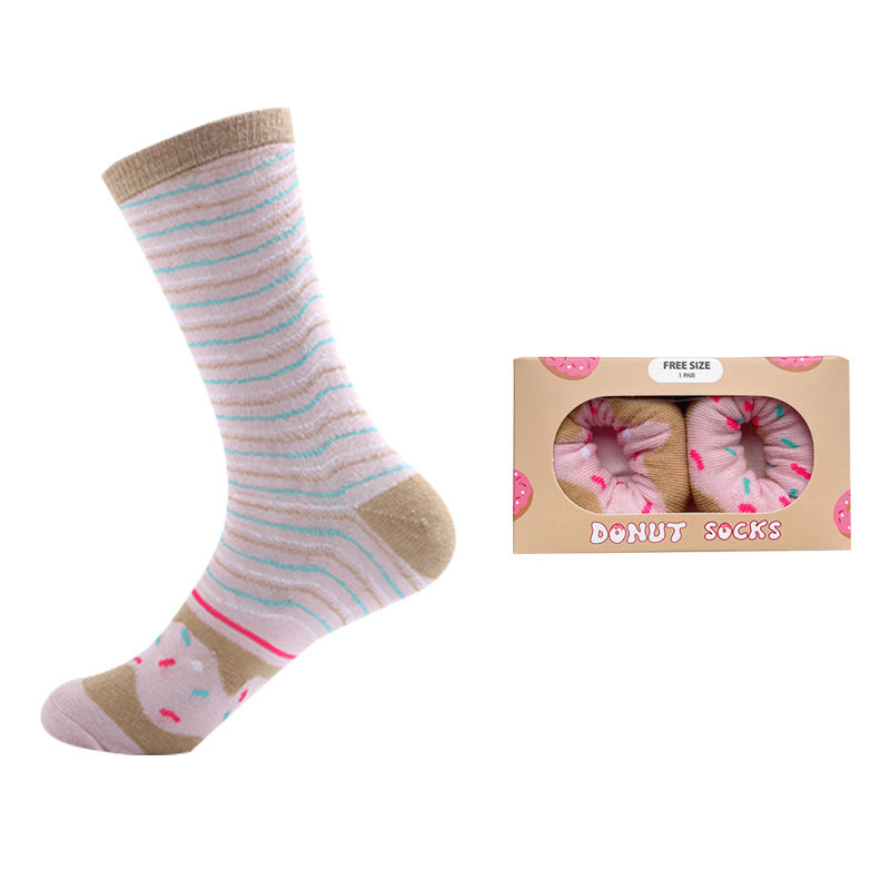 Neway Doughnuts Cotton Socks