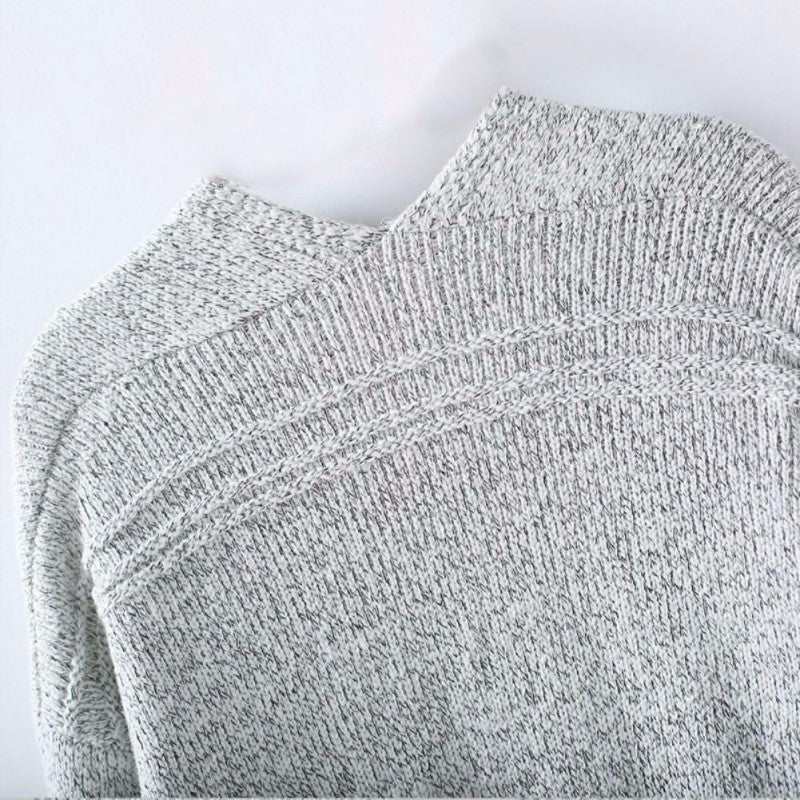 Cardigan Coat Women's Mid-length Long Sleeve Large Pocket Sweater
