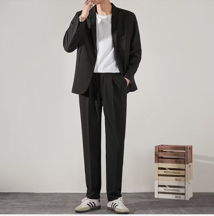 Men's Casual Pants Simple, Loose And Versatile