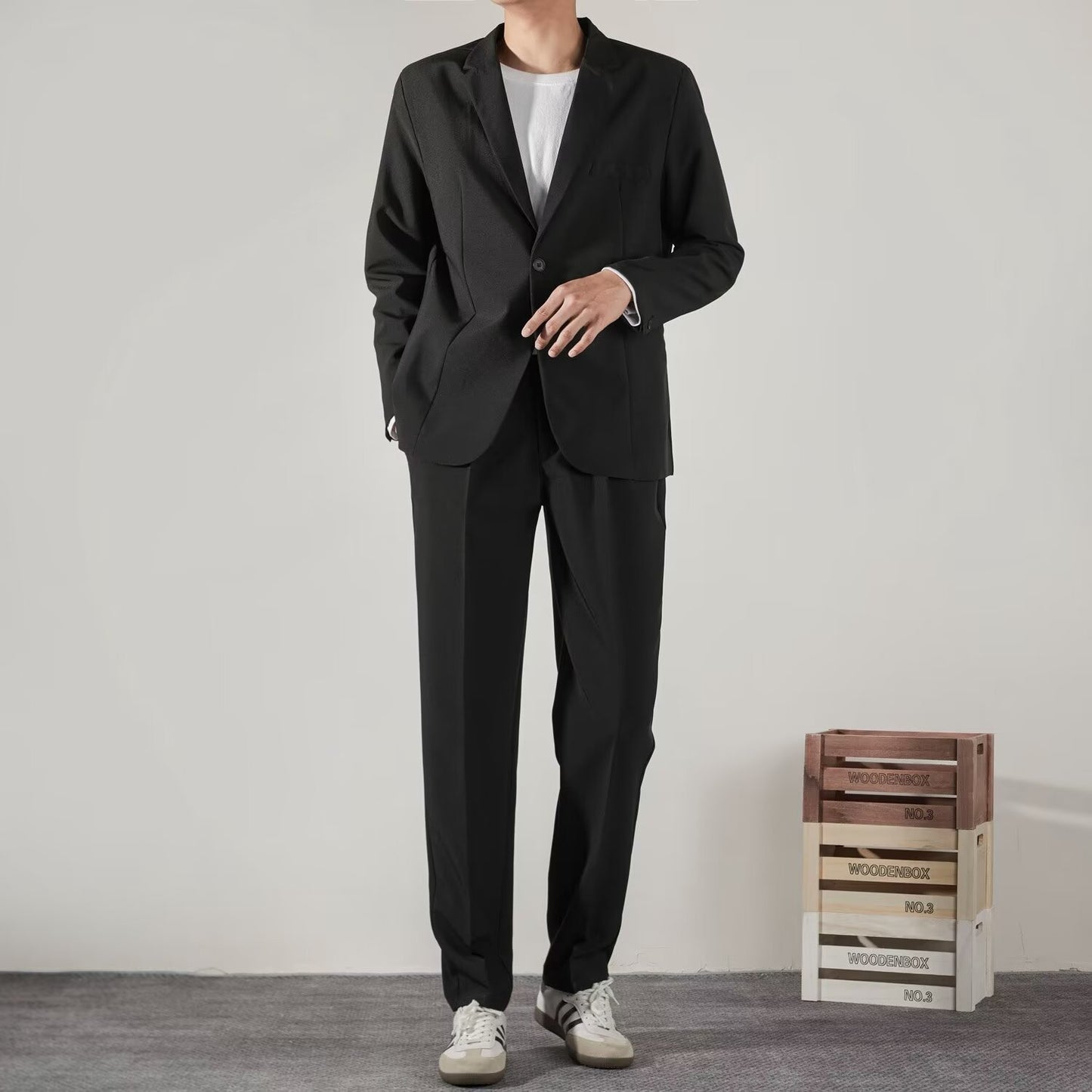 Men's Casual Pants Simple, Loose And Versatile