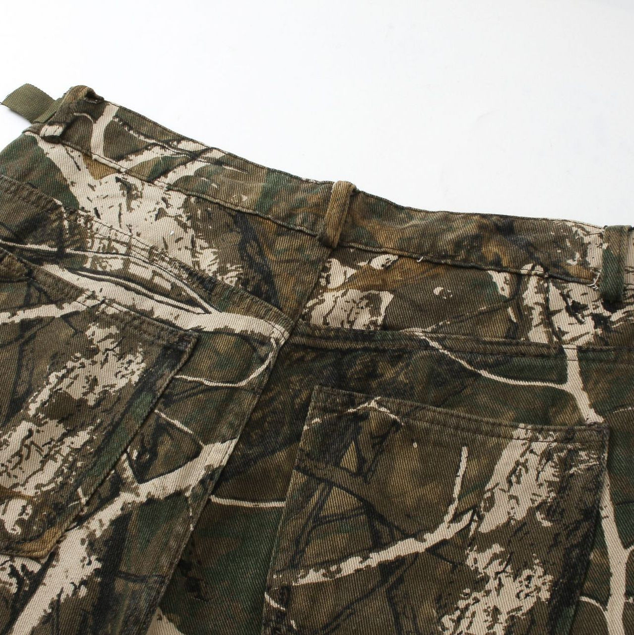 Real Shot American Street Fashion Personality Camouflage Loose Trousers