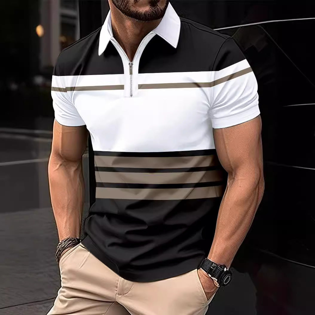 Men's Digital Printing Short Sleeve