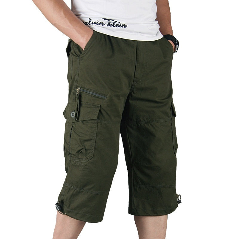 Men's Loose Thin Multi-pocket Outdoor Sports And Casual Shorts