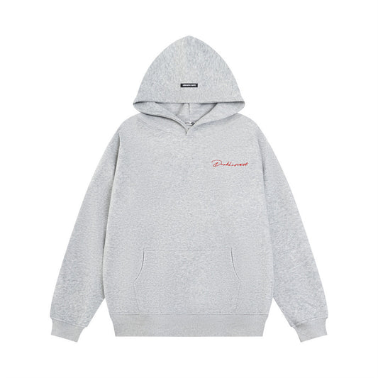 Loose Casual Letters Embroidered Hoodie