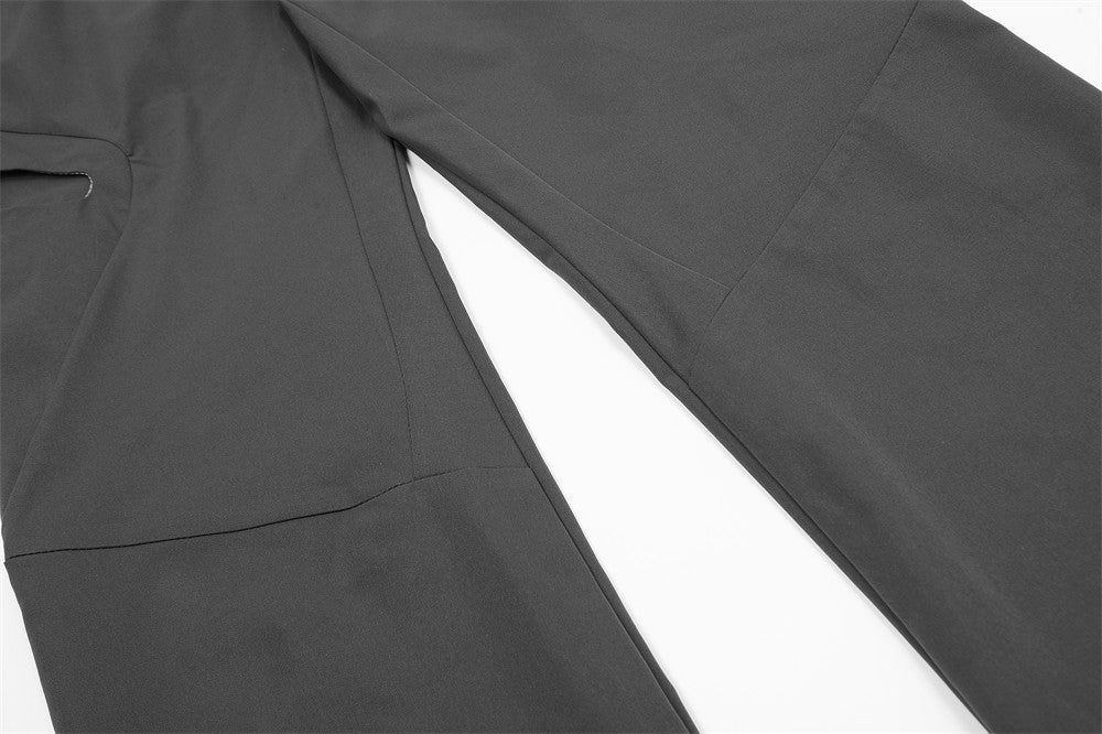 Functional Deconstruction Patchwork Pocket Casual Pants