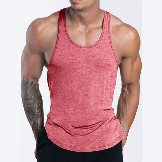 I-shaped Men's Exercise Workout Quick-drying Vest