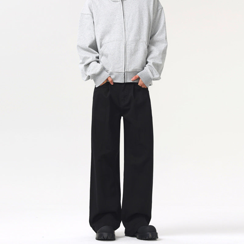American Street Black Casual Pants