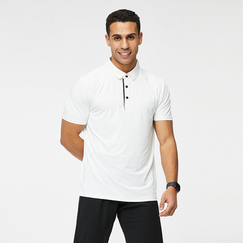 Summer Ice-feeling Breathable Quick-drying Polo Shirt For Men
