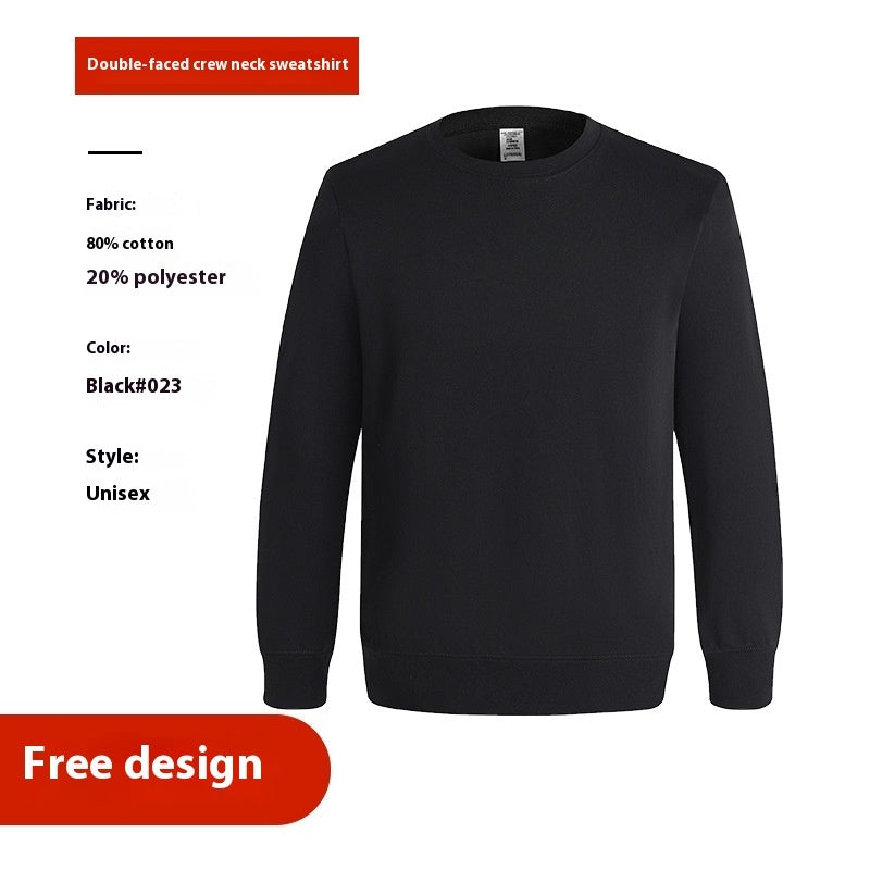 Thin Long Sleeved Loose Round Neck Sweatshirt