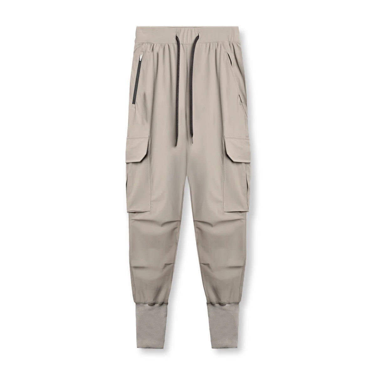 Men's Loose Thin Ice Silk Ankle-tied Trousers