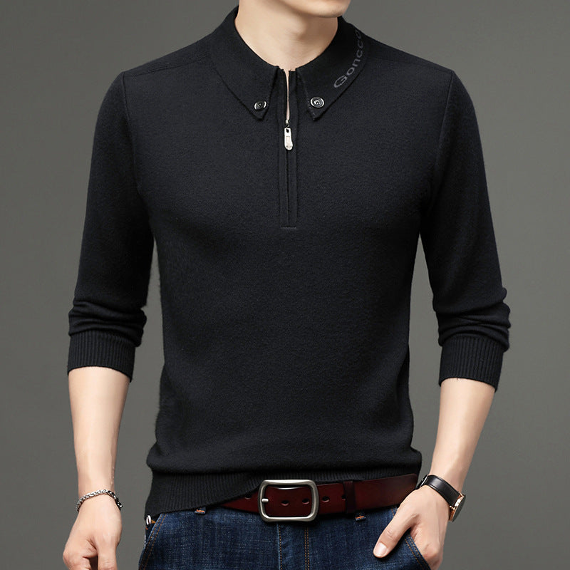 Wool Sweater Men's Autumn And Winter
