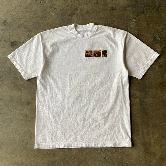 Short-sleeved T-shirt Men And Women Half Sleeve Top