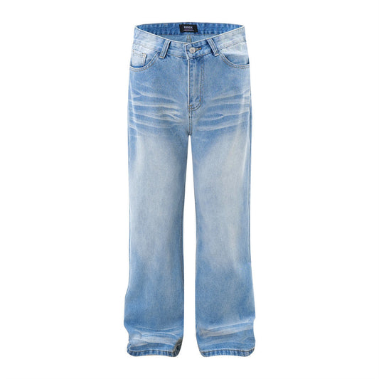 Inkjet Gradient Light-colored Jeans