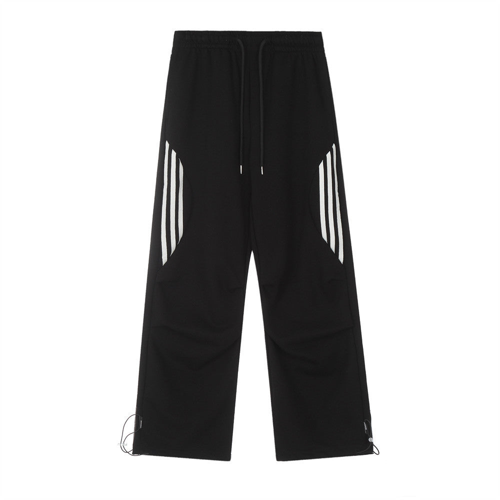 Sports Casual Pants Men's Pleated Loose Umbrella Straight